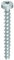 HECO 48485 MMS Plus Halbrundkopf 6.0X 50 verzinkt Multi-Monti Schraubanker mit Zulassung, 6.0 x 50 mm, 100 Stück