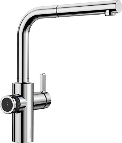 BLANCO EVOL-S 525210 Mitigeur de cuisine avec verre doseur Chromé 230 V