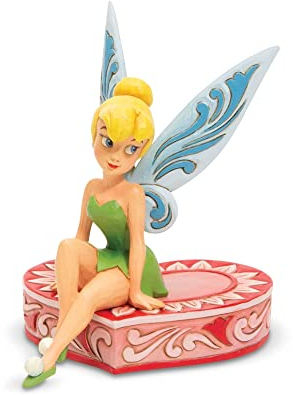 Disney Tradition Trilli su Cuore Figurina, Resina, Multicolore, 8 x 8 x 14 cm