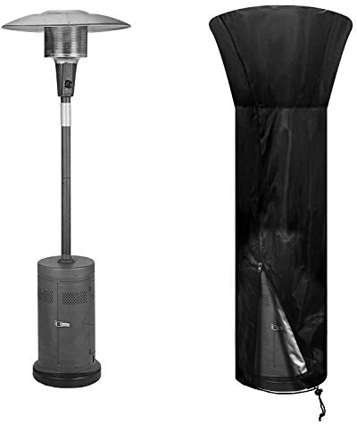 Senders Patio Heater Cover, Heavy Duty 210D Oxford Fabric, Waterproof Windproof UV Resistant (226x85x48cm)