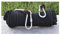 QHY 8MM Rock Climbing Rope Static Rock Climbing Rope All-Purpose Braided Rope With 2 Steel Hooks Escape Rope Ice Climbing Fire Rescue Parachute Rope (Color : Black, Size : 60m*8mm)