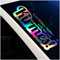 Finest Folia Frontscheibenaufkleber Schriftzug Elektrisch Fahren Kirmes Aufkleber für Windschutzscheibe Heckscheibe Frontscheibe Auto Fahrzeug Dekor Sticker FS125 (Hologramm, Innenklebend)