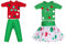 Super Idee 2er Set Elfenkleid Kleidung Hose und Skirt Gute Größe für Elf auf dem Regal The Elf on The Shelf Jungen und Mädchen Elf Scout Elves Zubehör Weihnachten Wichtel Accessoire