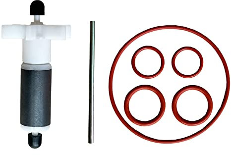JZSMY Hot Tub Pump Rotor Impeller for Lay-Z-Spa #P4071 58113 E02 Impeller with 1Pcs Ceramic Shaft and 1Pcs Stainless Steel Shaft