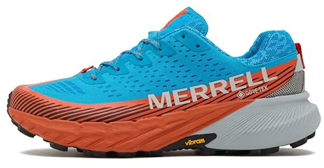 Merrell Herren Agility Peak 5 GTX-Tahoe/Highrise Sneaker, 44.5 EU