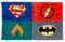 Franco Justice League DC Comics Kinderzimmerteppich, rutschfest, 76,2 x 121,9 cm, offizielles Lizenzprodukt
