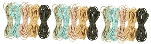 15 Pz Elastico in Filo Elastico Elastici Per Colorati Cordoncino Per Cordino Bordato Cavo Fai Da Te Corda Elastica Gioielleria