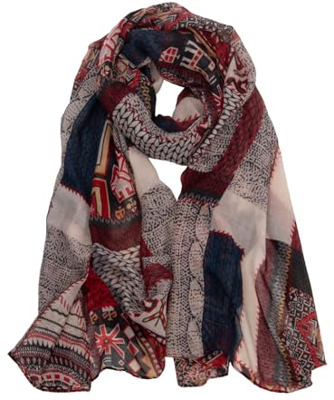 RIIQIICHY Schals Tücher für Damen Halstuch Damen Schal Tuch Halstücher Frühling Sommer Leichter Dünn Groß Herbst Winter Schal Kopftuch
