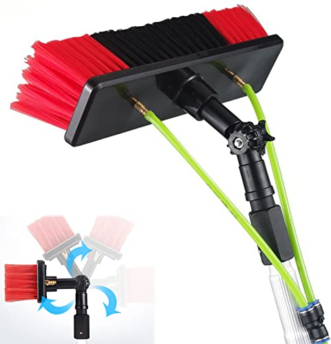Pertiga Telescopica Limpieza Cristales, Pertiga Telescopica con Poste Alimentado por Agua, para Limpieza Placas Fotovoltaicas