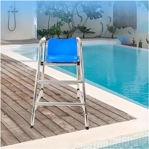 AviiSo Aufstellbecken - Leiter - 120 cm groß, Abnehmbare Rettungsschwimmer-Liegestühle für Pool Patio Beach Lake, Stühle für Rettungsschwimmer im Freien für Erwachsene/Kinder, Belastbar mit 330 kg