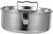 COLLBATH Moldes De Flan De Acero Inoxidable Con Tapa Recipientes Para Flan Utensilios De Cocina Para Vapor Perfectos Para Postres y Pudines
