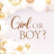 Autocollant Mural Girl or Boy, Panneau de Décalcomanie de Fête de Baby Shower Panneau de Révélation du Sexe Décalcomanies sur Le Thème du Sexe Décoration d'Arche