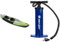 Sevylor Yukon Kajak, Kanu aufblasbar, 2 Personen Faltkajak, Kanadier, inkl. Packsack, grün/Schwarz, 382 x 98 cm & Sevylor 2000019887 manuelle Luftpumpe, blau, 2 x 2 Liter (46 x 22 cm)