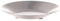 Holyart Piattino Rotondo Argentato Acciaio Opaco d. 8 cm