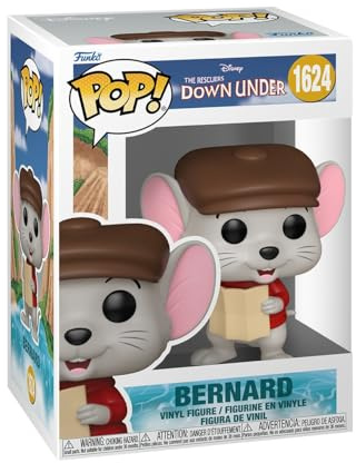 Funko Pop! Disney: Rescuers Down Under - Bernard - Vinyl-Sammelfigur - Geschenkidee - Offizielle Handelswaren - Spielzeug Für Kinder und Erwachsene - Movies Fans