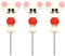 Les ateliers de TONTON PIERROT - Confiserie Artisanale Française - Brochette Marshmallows guimauve moelleuse : (Souris 60g. Lot de 3)