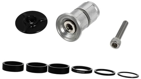 SUPVOX 5sets Mountain Bike Front Fork Parts Bike Suspension Forks Dust Caps Gasket Set