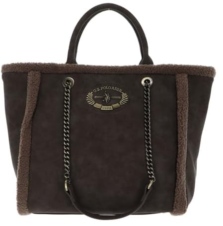 U.S. Polo Assn. Shopper Schultertasche Holly Shopping Bag Stone taupe