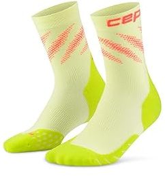 CEP RUN EDT ELLIPTIC MID CUT LAUFSOCKEN DAMEN – Atmungsaktive Kompressionssocken Damen für Training & Lauf – Leistungsstarke leichte Laufsocken