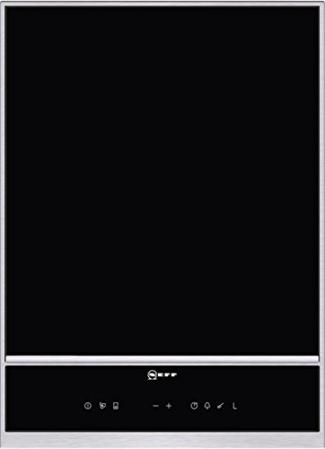 Neff Placa de cocina eléctrica y gas N74TD00N0, 39,60 cm, 40 cm, Domino Teppan, acero inoxidable