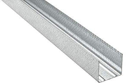 HEXIM UD Profil 28/27 - Trockenbau Deckenprofil Rigips Decke Unterkonstruktion Vorsatzschalen (100 Meter) Ständerwerk Trockenbau Profile Schienen