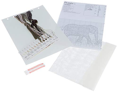 Kreuzstich Stickpackung Elefant Zählmuster