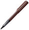 LAMY Lx Tintenroller 390 – Rollpen aus Aluminium eloxiert in der Farbe Marron (kastanienbraun) mit transparentem Grif...