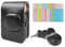 kinokoo Custodia Protettiva per Fuji Instax Mini LiPlay Fotocamera, Custodia in Pelle PU per Fujifilm Instax Mini LiPlay Hybrid Istantanea, con Tracolla Regolabile - Nero