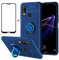 AKABEILA Handyhülle Schutzfolie Huawei P20 Lite 2018/Nova 3E Hülle Silikon Huawei P20 Lite 2018/Nova 3E Bildschirmschutz Case Schutzhülle Telefonhalter Stoßfest Ring Griff Ständer