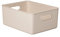 TATAY Caja Organizadora Rectangular Baobab ECOHOME, 15L de Capacidad, de Polipropileno, Libre de BPA, Plástico 100% Reciclado. Medidas 29,4 x 38,5 x 16 cm