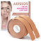 Akissos 2 Rollen Face Lift Tape Anti Wrinkle Patches Neck Lift Tape Frownie Forehead Nasolabial Folds Firming und Straffung der Haut 2.5cm*5m 2 Rollen