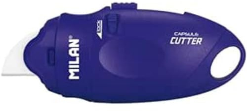 Blíster cúter hoja cerámica CAPSULE serie Acid MILAN®, azul