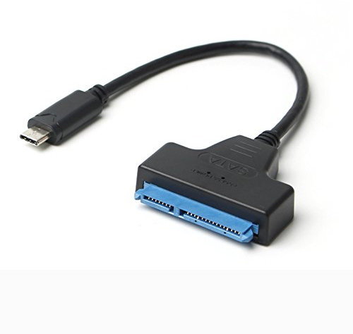 Cusstally USB 3.1 Type C (USB C / 3 Compatible) a SATA III 2.5 Pouce Disque Dur Adaptateur