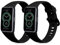 kwmobile Bracelet compatible avec Huawei Band 6 & 6 Pro/Honor Band 7 & 6 bracelet - 2x bracelet de rechange en silicone pour fitness tracker
