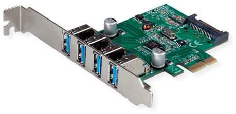 VALUE PCI-Express-Karte, USB 3.2 Gen 1, 4 Ports