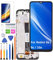 HLYGZX Pantalla original de repuesto para Xiaomi Redmi 9a 9c LCD, para Redmi 10a, kit de reparación de montaje digitalizador táctil (negro con marco, no para 9C NFC / 9AT)