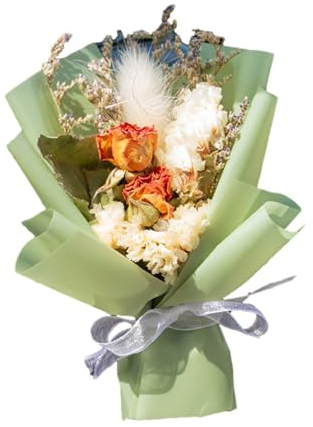 -Blumenstrauß-Blumen für Auto-Lufterfrischer, Trockenblumen, Parfüm, Auto-Innenzubehör, Auto-Dekoration für Frauen