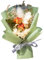 -Blumenstrauß-Blumen für Auto-Lufterfrischer, Trockenblumen, Parfüm, Auto-Innenzubehör, Auto-Dekoration für Frauen