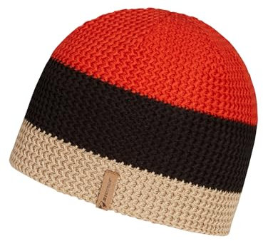 Ziener Herren IBLIME Mütze | warm, gestrickt, Fleece Futter, orange Pumpkin, Usex