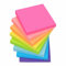 Willingood 800Pcs Bunte Haftnotizen, 76x76 Klebezettel zum Beschriften, 8 Farbige Sticky Notes, Schreibglat Wiederaufklebbar Selbstklebende Notizzettel für Büro Zuhause Schule Sitzung
