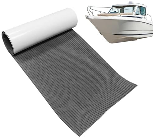 Foam Marine Decking - Eva Foam Boat Flooring Sheet, Water-Resistant Marine Grip Mat | Anti-Slip Pontoon Decking Fishing Pad, Customizable Soft Comfortable Boat Deck Mat for SAILBOATs, jets Ski, Canoe