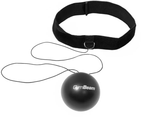 GymBeam Reflex Boxing Ball mit Stirnband am Kopf – Für Kampfsportler, Training von Kampfreflexen, Hand-Augen-Koordination, Geschwindigkeit und Präzision, strapazierfähiges Material