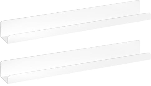 Yianyal Magnetisches – schwebendes magnetisches aus Metall für Bücher – Wiederverwendbares Acryl-Display für Whiteboard, Kühlschrank, Büro und