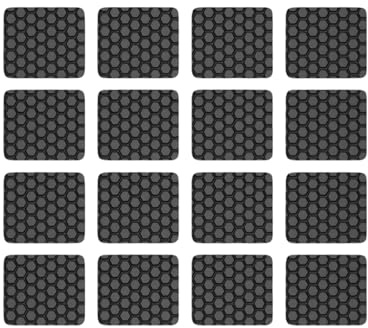 Kaeltsyn 4/8/16pcs adesivi antiscivolo tastiera ridurre il rumore migliorare presa per computer laptop uso silicone keycap grip adesivi