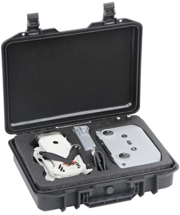 Tasche für DJI Lito X1/Lito 1, Aufbewahrungstasche für Fernsteuerung, Drohnen-Tasche, Reisetasche, Hartschale, Schwarz