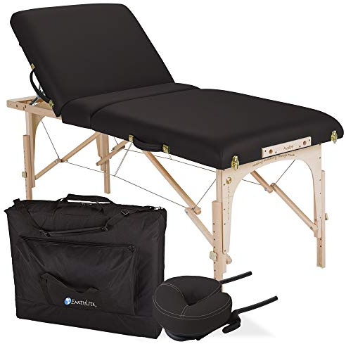earthlite Avalon XD Massageliege, zusammenklappbar, NS Schwarz