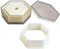Ibili 784204 Lot de 9 emporte-pièces Hexagone Lisse