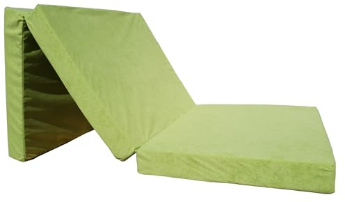 Natalia Spzoo Faltmatratze 195 x 65 x 10 cm – Klappmatratze mit Schaumstoffkern & abnehmbarem Bezug