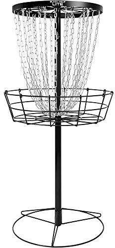 MVP Disc Sports Black Hole Lite 24-Chain Disc Golf Basket Target