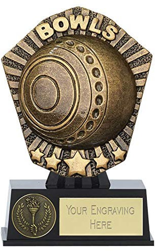 Personalised Engraved Cosmos Mini Lawn Bowls 4 7/8 Inch (12.5cm)